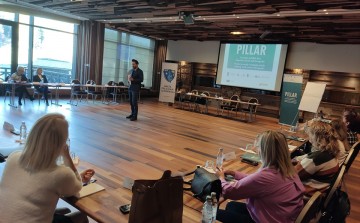 Policewomen attending training on project writing and strategic planning - Group II