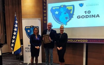 Ceremony marking the 10th anniversary of the "Policewomen's Network" Association 