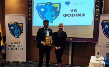 Ceremony marking the 10th anniversary of the "Policewomen's Network" Association 