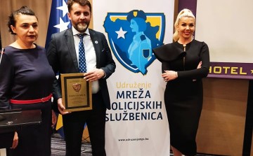 Ceremony marking the 10th anniversary of the "Policewomen's Network" Association 