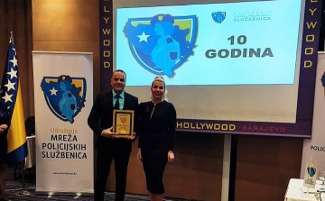 Ceremony marking the 10th anniversary of the "Policewomen's Network" Association 