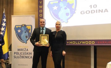 Ceremony marking the 10th anniversary of the "Policewomen's Network" Association 