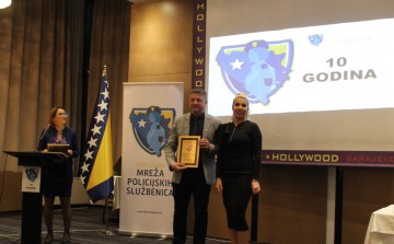 Ceremony marking the 10th anniversary of the "Policewomen's Network" Association 