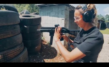 Policewomen Milica Nikolić successfully completed the training for shooting instructor