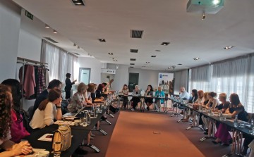 Predstavnice Udruženja na događaju umrežavanja žena u policiji u Beogradu