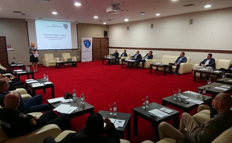 Najvi&scaron;i rukovodioci u policiji na radionici o rodnoj ravnopravnosti i seksualnom uznemiravanju 